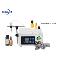 Petite pompe péristaltique à commande numérique, machine de remplissage de liquides, pompe quantitative de bureau, machine de remplissage d'huiles essentielles