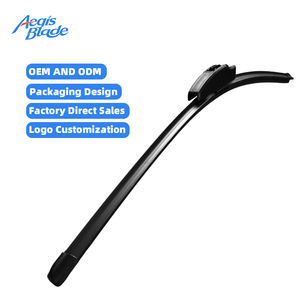 उच्च गुणवत्ता वाले तत्वावधान ब्लेड hj819 बोनलेस विंडशील्ड वाइपर ब्लेड प्राकृतिक रबर मूक फिट 99% सार्वभौमिक उप-सभी मौसम टिकाऊ - Product Image 1