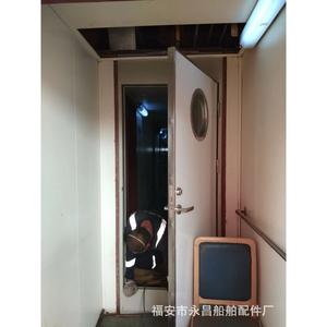 Herrajes Marinos, Puertas de Acero con Ventanas de Aluminio de Doble Hoja, Huecas, de Escape e Insonorizadas - Producción Personalizada - Product Image 2