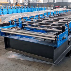 Peru Popular TR4 IBR Trapezoidal Roof Sheet Roll Forming Machine Metal Galvanized Color Steel <b>Tile</b> <b>Making</b> <b>Machinery</b> - Product Image 4