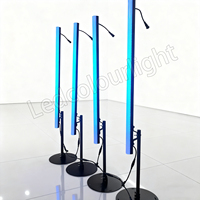 Barre de pixels LED DMX avec support, barre de lumière LED numérique pour scène DJ, RGB RGBW pour la décoration de discothèque