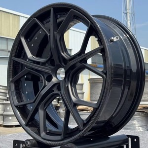 Nouvelles jantes de course de luxe en fibre de carbone 6061-T6, forgées sur mesure en 2 parties, 130 mm PCD, 19-24 pouces, design concave - Product Image 1