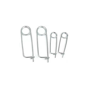 Broche de sécurité à ressort pour hommes, 1 pièce, épingle de verrou rectangulaire - Product Image 2