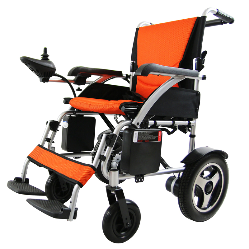 Folding Disabled Transit Battery Operated Wheel
