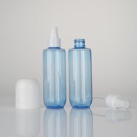 Flacon vaporisateur vide en PET transparent de 175 ml pour parfum, emballage haut de gamme pour soins personnels avec pompe pulvérisatrice