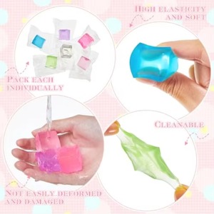 Balles anti-stress, jouets sensoriels, cubes sensoriels pour soulager le stress, 0,98 x 0,98 pouces, pour adultes, cadeaux et faveurs de fête - Product Image 3