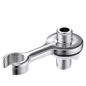 Accessoires <span class=keywords><strong>de</strong></span> salon <span class=keywords><strong>de</strong></span> coiffure robinet en plastique à double tête support <span class=keywords><strong>de</strong></span> <span class=keywords><strong>lit</strong></span> <span class=keywords><strong>de</strong></span> douche et prise <span class=keywords><strong>de</strong></span> <span class=keywords><strong>lit</strong></span> à poinçon avec pommeau <span class=keywords><strong>de</strong></span> douche et étagère <span class=keywords><strong>de</strong></span> douche - Product Image 2