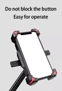 Verrouillage rapide 360 Rotation réglable moto support de téléphone rétroviseur support de téléphone support vélo support de téléphone portable - Product Image 6