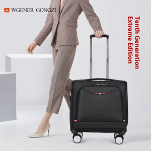 Maleta de Viaje con Ruedas, Impermeable, de Tela Oxford, con Cierre, Ligera - Product Image 5