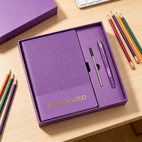 Carnet en cuir de précision sur mesure, bouteille isotherme, stylo, couleurs personnalisées – Essentiel pour le bureau de direction et le coffret de bienvenue