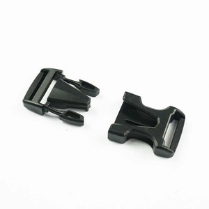 Hebillas de plástico de liberación lateral de 20 mm de diámetro interior, negras, duraderas, para bolsos y cinturones - Product Image 2