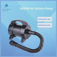 Pompe à air électrique 1600W pour canoë, kayak, radeau et bateau gonflables, gonflage rapide, design portable
