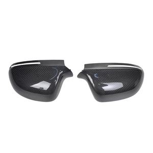 Coques de rétroviseurs latéraux en fibre de carbone véritable A4 B8 pour Audi, à coller sur les rétroviseurs, 2009-2011 - Product Image 3