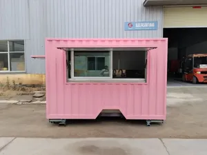 10ft Mini Pop-up cửa hàng container quán cà phê quán bar nhà hàng thức ăn nhanh cửa hàng tiện lợi kiosk gian hàng - Product Image 3