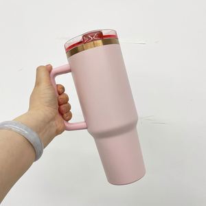 Gobelet isotherme 40 oz en cuivre plaqué avec logo personnalisé pour impression DIY, revêtement poudré, anti-fuite, pour café, bière, voyage - Product Image 3
