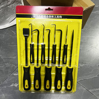 Ensemble de 4 outils universels pour voiture et excavatrice, outil de démontage de joints toriques, extracteur de joints d'huile d'arbre, outil de mécanicien