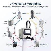2-en-1 -20 °   Appareil de refroidissement portable pour soulager la douleur, machine de refroidissement cutané à air froid ZimmerTherapy