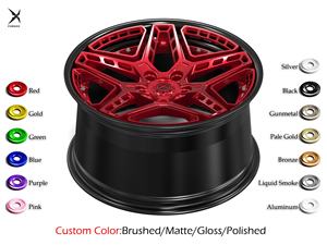 Ruedas de aleación forjadas personalizadas de 2 piezas 6061 T6 Performance para <span class=keywords><strong>BMW</strong></span> Rolls Royce Compatible New Condition 40mm ET 98mm Pasajero - Product Image 4