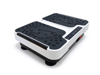 Plateforme vibrante pour tout le corps, plateforme vibrante de massage des pieds avec télécommande et bandes de résistance, machine de fitness amincissante pour la maison