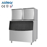 Machine à glaçons industrielle en bloc de 1 tonne, fournisseur chinois Aidear