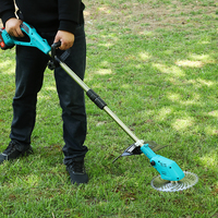 Débroussailleuse sans fil 21V sans balais, batterie lithium, coupe-herbe portable, outil de jardin, vente en gros usine OEM