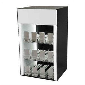 Cenicero Antirrobo SHP, Vitrina Acrílica para Cigarrillos, Vitrina de Vidrio, Gabinete Acrílico con Puerta Corredera Silenciosa - Product Image 2