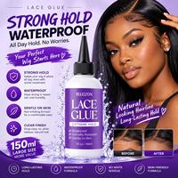 Colle pour perruque 150 ml, forte tenue, colle pour dentelle, installation sécurisée de la perruque, tenue longue durée, adhésif pour perruque imperméable