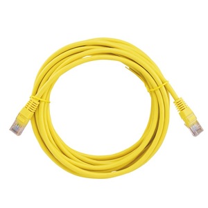 Cat5e Network Cable Yellow RJ45 Connector 10m Patch Cord For <b>Router</b> Laptop TV Set Top <b>Box</b> Eco Friendly Material - Product Image 1