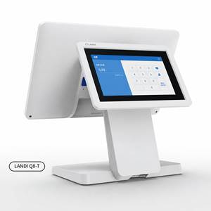 Q8-T 15.6+10.1 Inch Dual Screen Android 11 Smart POS Terminal 2.0GHz CPU Cash Register for Retail Supermarket Bulk Order - Product Image 1