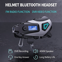 Casque K10 2026 avec enregistrement DVR, radio FM, assistant vocal, suppression du bruit, étanche, longue autonomie de batterie