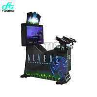 Alien jeux à pièces pistolets à air comprimé tir armes de chasse machine de jeu vidéo machine d'arcade
