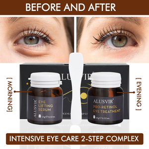 Crema de suero de día y noche para el cuidado de los ojos, elimina las bolsas de ojos, decoloran líneas finas, ojeras, iluminan el cuidado de la piel, Retinol - Product Image 5