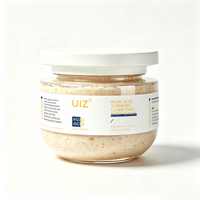 Gommage corporel au curcuma personnalisé, marque privée, éclaircissant, lissant, exfoliant, biologique