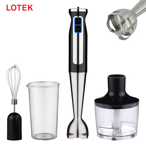 Điện hộ gia đình thép không gỉ ngâm máy xay sinh tố đặt 220V tốc độ biến push button điều khiển nhựa - Product Image 1