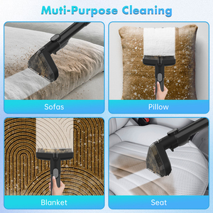 Aspirador vertical portátil en seco y húmedo, limpiador de sofá, Alfombra de agua con cable, tela, tapicería, limpiador de manchas para el hogar, coche, RV - Product Image 3