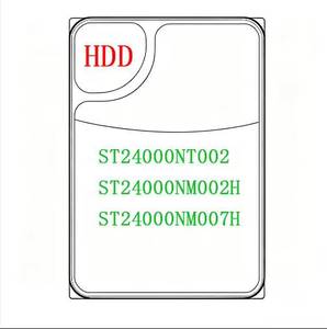 Discos Duros Internos para Servidor Empresarial y NAS, HDD ST24000NT002, 10TB, 12TB, 14TB, 16TB, 18TB, 20TB, 22TB, 24TB, SATA, 256MB - Product Image 1