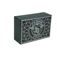 Emballage de parfum en carton imprimé de luxe personnalisé, nouveau design, boîte cadeau en forme de coquille pour bougie parfumée