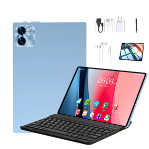 Educational M50 10.1 Inch OEM Support <b>Cheap</b> Android 15 8GB 256GB Wifi 3G 4G Calling 2 in 1 <b>Tablet</b> PC With Keyboard Case Mouse - Product Image 1