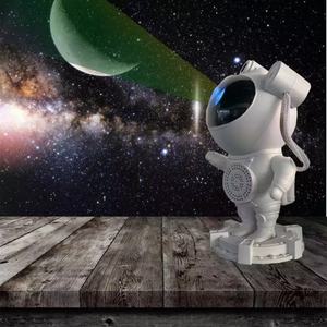 Lampe de nuit LED Astronaute BT, décoration d'intérieur, lampe rechargeable par USB avec bruit blanc, télécommande, projecteur d'étoiles - Product Image 3