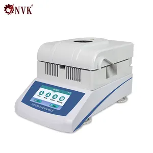 Nvk Automatische Digitale Effen Vocht Analyzer Halogeen Zaagsel Vochtmeter 50G/0.001G Grain Hout Lant Halogeen Vocht ana