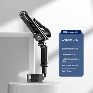 Soporte Universal Flexible para Teléfono Móvil con Rotación de 360 Grados y Visera Retráctil para Espejo Retrovisor de Coche, Compatible con <span class=keywords><strong>iPhone</strong></span>, 2026 - Product Image 6