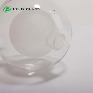 Abat-jour en verre soufflé borosilicate à double paroi transparent 3.3 du fabricant OEM pour lampes murales et de plafond traditionnelles et modernes - Product Image 3