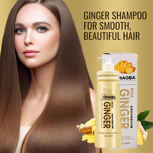 Shampoo anti-chute de cheveux à base de plantes, 100% naturel et biologique, infusé au gingembre, pour femmes et hommes - Product Image 2