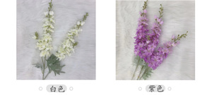 Handgemachte Delphinium künstliche Blumen für Hochzeits dekoration - Product Image 6
