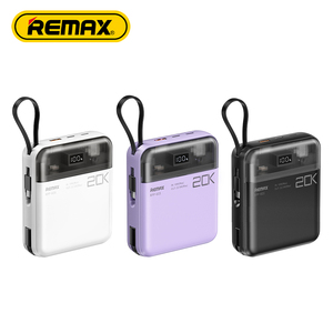 Power Bank With 2 Fast <b>Charging</b> <b>Cables</b> Pd 20W+Qc 22.5W Rohs 20000Mah Rpp-603 RPP-603 Power Bank With 2 Fast <b>Charging</b> <b>Cables</b> RPP- - Product Image 2