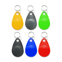 Porte-clés de contrôle d'accès de proximité en gros 13.56Mhz MFARE Chip Key Tag RFID Smart Keyfob