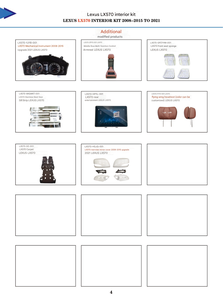 Para <span class=keywords><strong>Lexus</strong></span> Lx570 Interno 2008-2015 Actualización <span class=keywords><strong>2022</strong></span> - Product Image 4