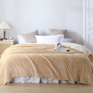 <span class=keywords><strong>Coperta</strong></span> trapuntata in <span class=keywords><strong>piumino</strong></span> di agnello a doppia faccia <span class=keywords><strong>coperta</strong></span> doppia in flanella tinta unita in poliestere coperte e plaid personalizzati - Product Image 3