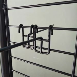 ชั้นวางรองเท้าวางรองเท้าชั้นวางแสดงรองเท้ากอล์ฟชั้นวางแสดง<span class=keywords><strong>รองเท้า</strong></span> <span class=keywords><strong>Crocs</strong></span> พร้อมตะขอแขวนรองเท้าตามสั่ง - Product Image 4