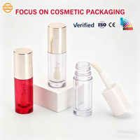 Flacon d'huile à lèvres, tube de teinte à lèvres, flacon de blush, tube repulpant pour les lèvres, tube exfoliant pour les lèvres, tube repulpeur de lèvres, tube de gloss à lèvres recyclable
